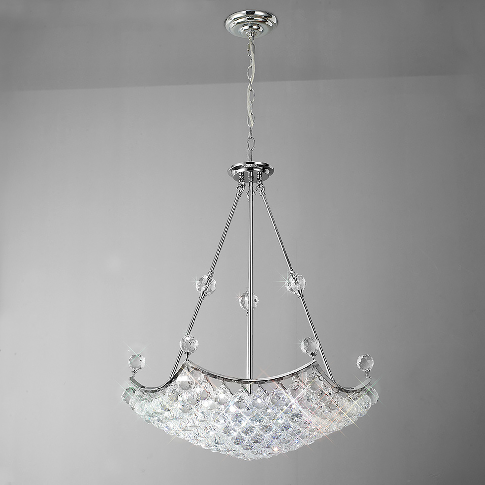 Cesto Crystal Ceiling Lights Diyas Statement Crystal Fittings Cesto Crystal Ceiling Lights Diyas Statement Crystal Fittings